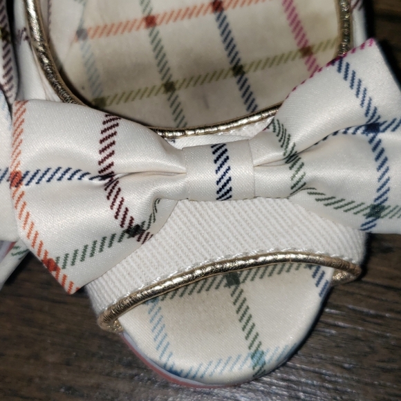 Coach Twirling Peeptoe Slingback Cork Wedge 7 - Picture 7 of 9